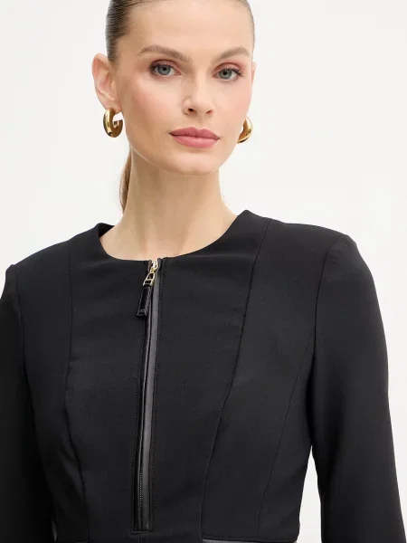 Платье мини Elisabetta Franchi черное