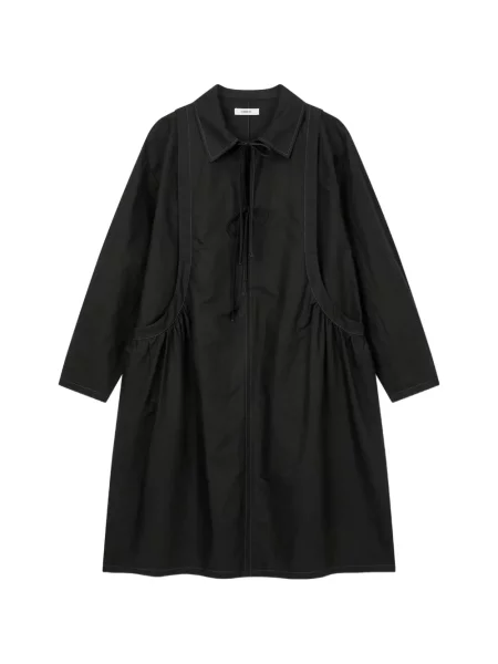 Rochie Tomboy cu legături de costum negru