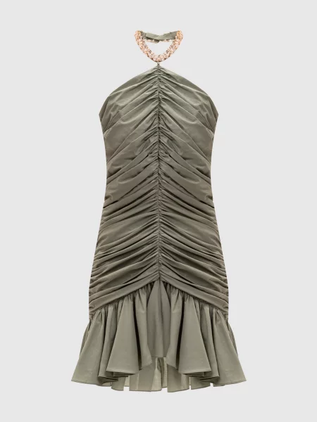 Платье Balmain зеленое