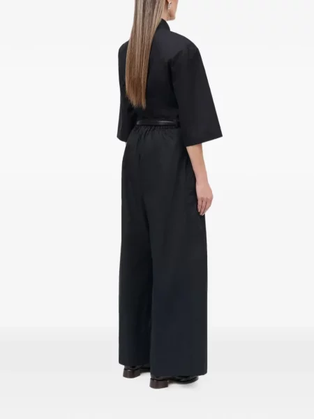 Pantaloni Mark Kenly Domino Tan negru