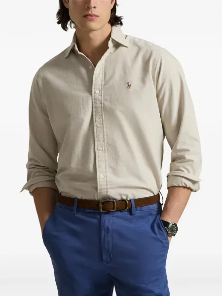 Czapka z daszkiem Polo Ralph Lauren w kratkę z twillu biznesowa niebieska