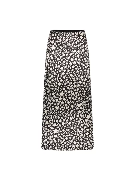 Lniana spódnica midi Fabienne Chapot do kolan czarna