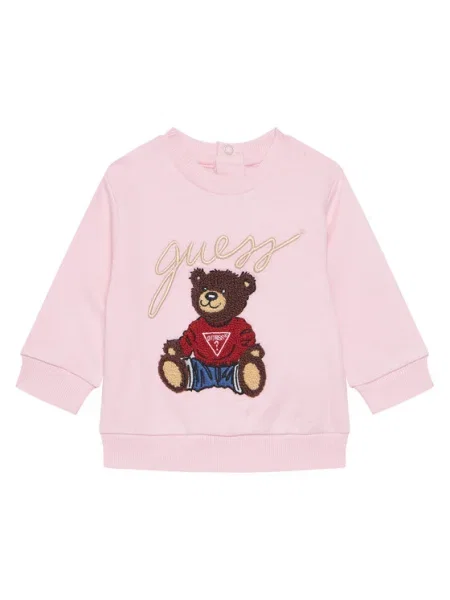 Guess Суитшърт розов