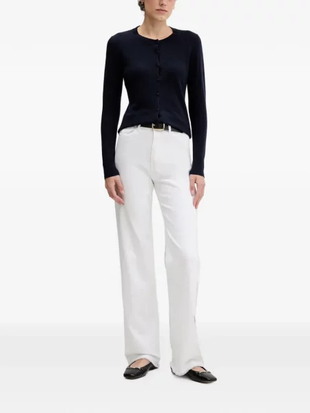 Cardigan Sisley tricotate albastru