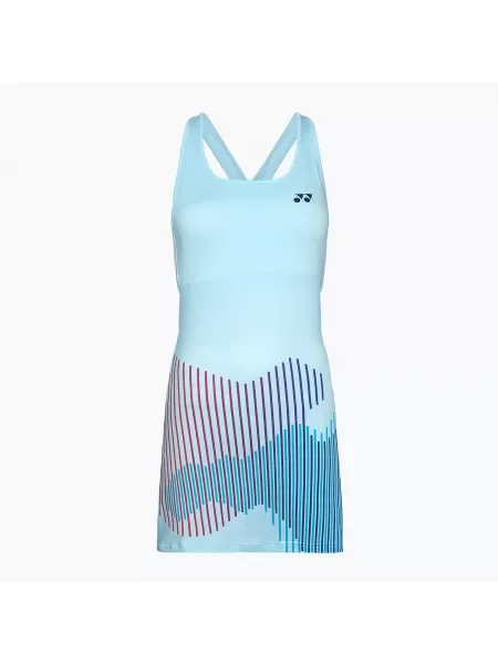 Sukienka tenisowa YONEX US Open crystal blue niebieska