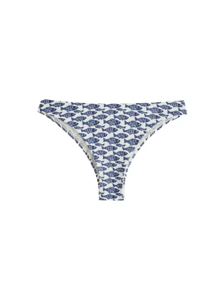 Next Slip costum de baie crem / gențiană albastru