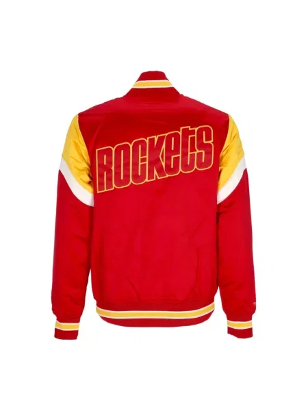 Kurtka bomber Mitchell & Ness czerwony