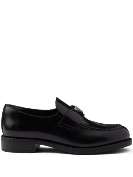 Pantofi loafer Prada din piele negru