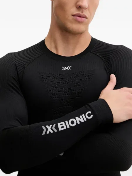 Tricou X-bionic tricotate cu imagine negru