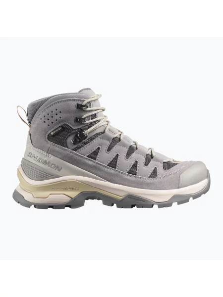 Дамски туристически обувки Salomon Quest Echo GTX gull/paloma/bog сиво