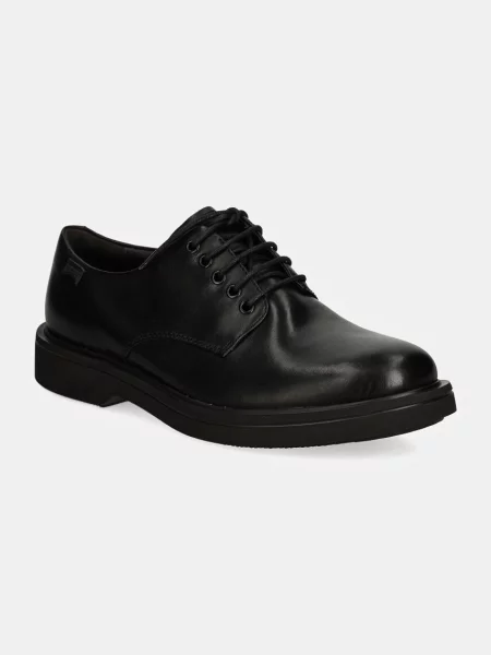 Camper pantofi de piele Norman barbati negru