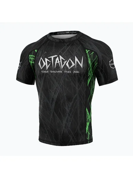 Тениска Octagon черно