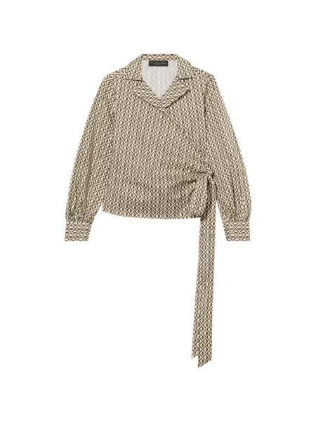 Bluză Brooks Brothers cu imagine plic verde