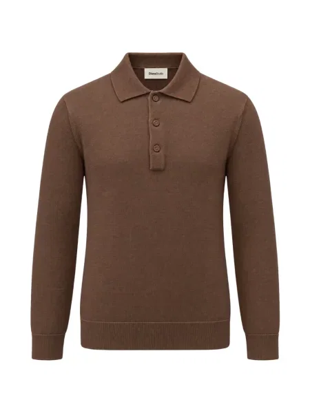 Gulerat tricou polo Diana Studio maro