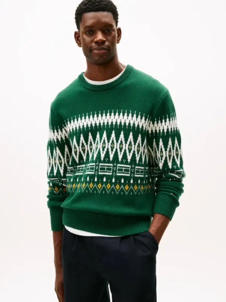Tommy Hilfiger De lână pulover verde