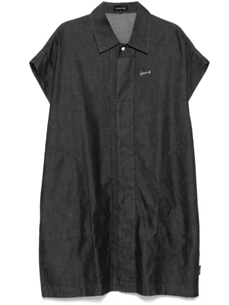 Костюм дънкова рокля Sport B. By Agnès B. черно