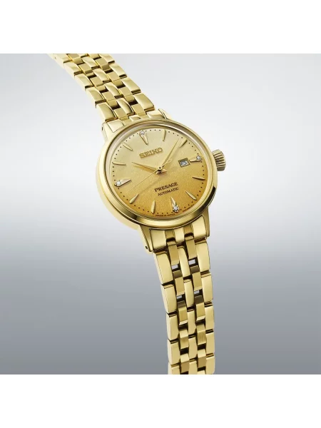 Zegarek Seiko żółty