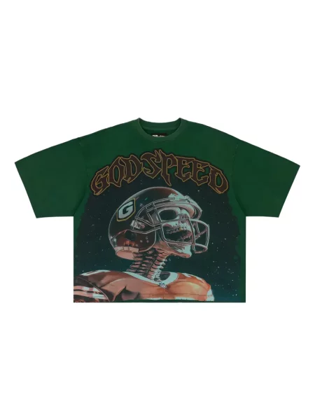 Tricou Godspeed verde