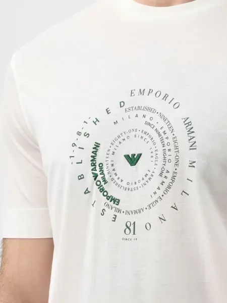 Футболка Emporio Armani біла