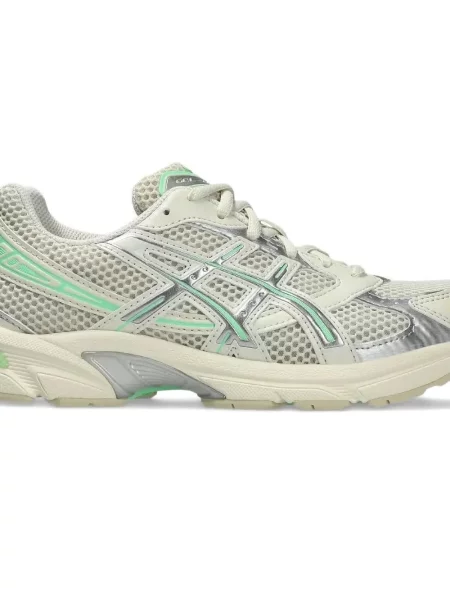 Мрежести маратонки Asics сиво