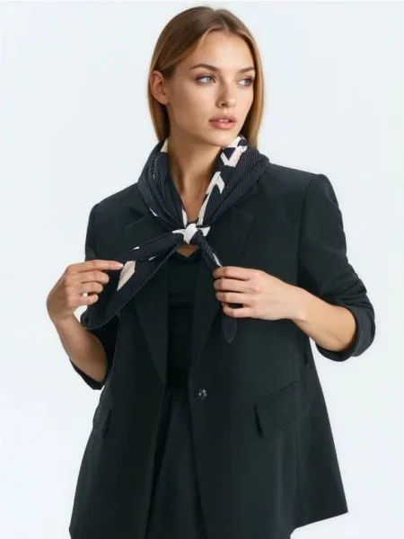 Хустка З Візерунком чорний