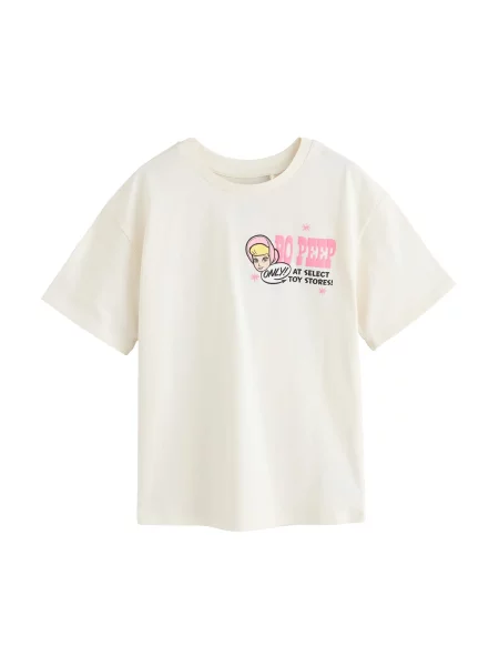 Next Tricou Toy Story ecru / albastru deschis / roz deschis negru