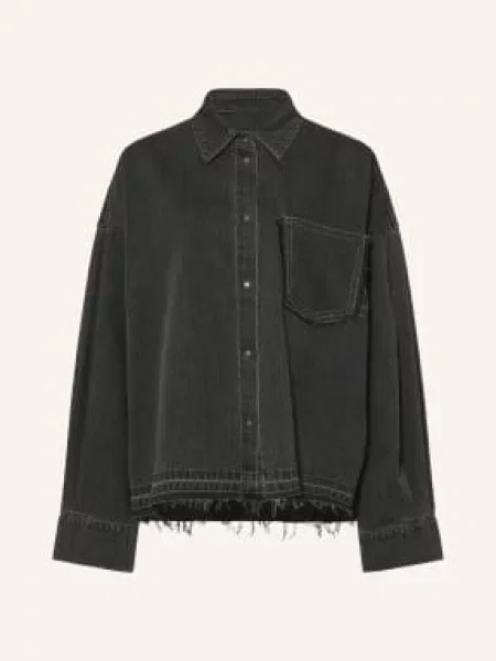 Elias Rumelis Bluzka Jeansowa Oversize Brialy grau