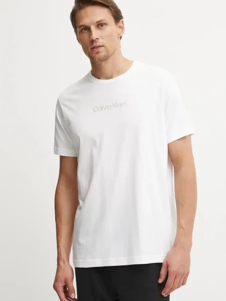Pyžamové tričko Calvin Klein Underwear bílá