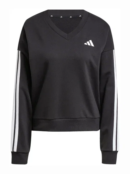 ADIDAS SPORTSWEAR Športna majica črna bela