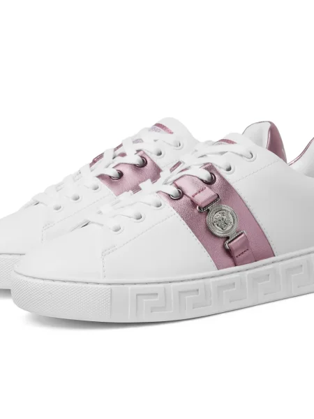 Sneakerși Versace alb