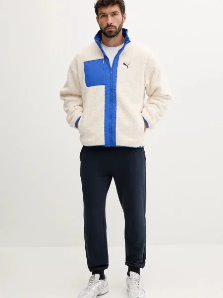 Двусторонняя куртка Puma бежевая