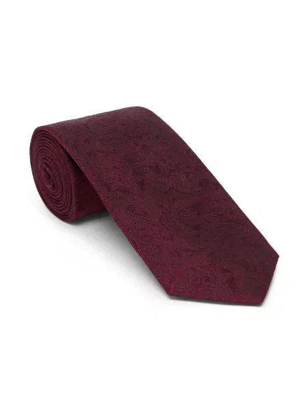 Šilkinis kaklaraištis Brunello Cucinelli raudona