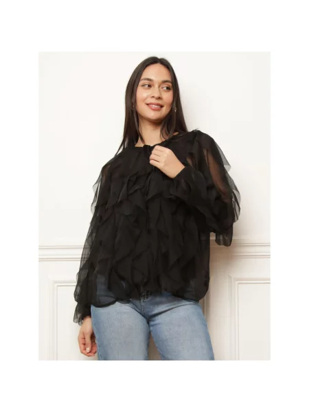 Top La Modeuse crna