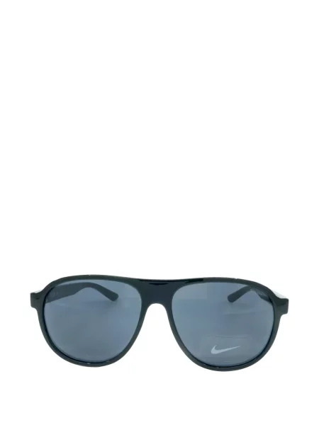 Ochelari de soare Nike de catifea cu autograf retro alb