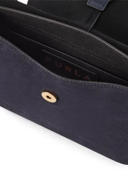Top Furla cu autograf albastru
