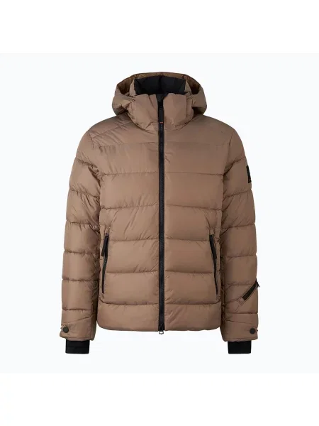 Kurtka ocieplana BOGNER FIRE+ICE Leather brązowa