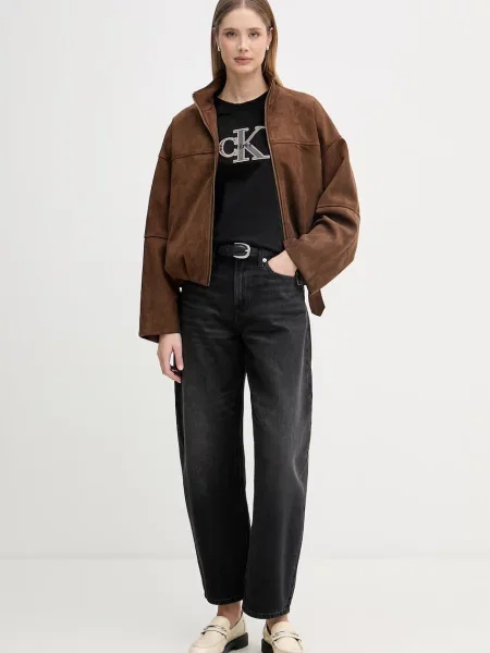 Calvin Klein Jeans Basic tričko černé