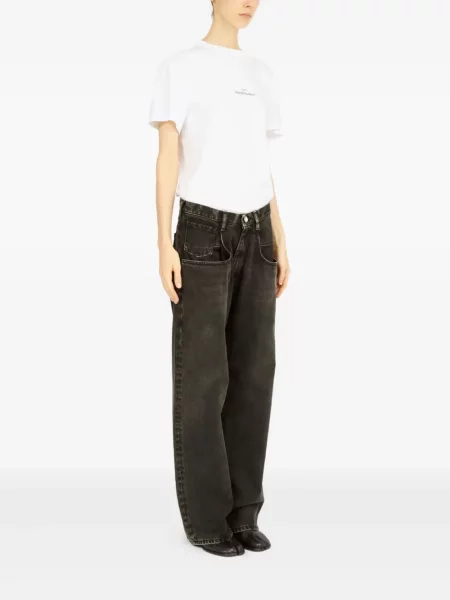 Blugi drepți Maison Margiela negru