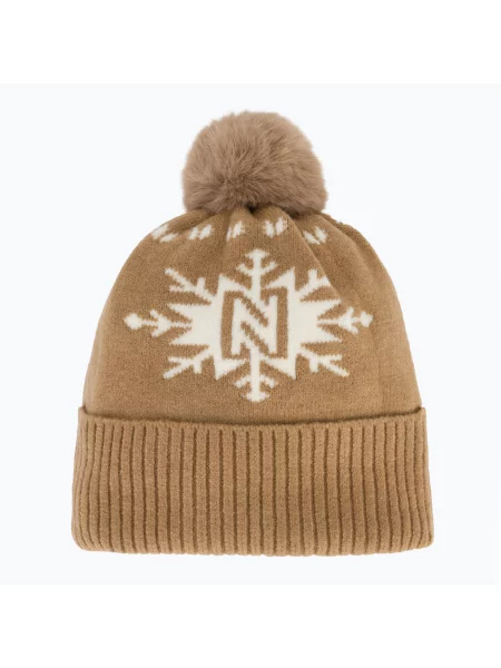 Zimní čepice Nikkie Gally Ski Beanie iced coffee hnědý