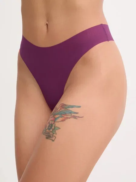Chantelle tanga fialové
