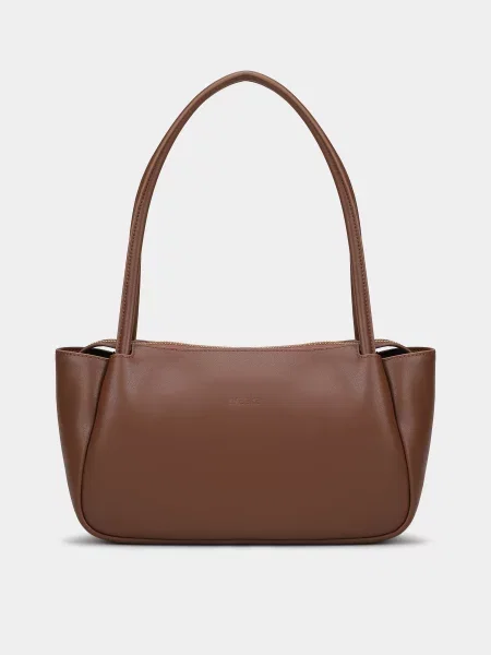 Кожаная сумка Braska коричневая