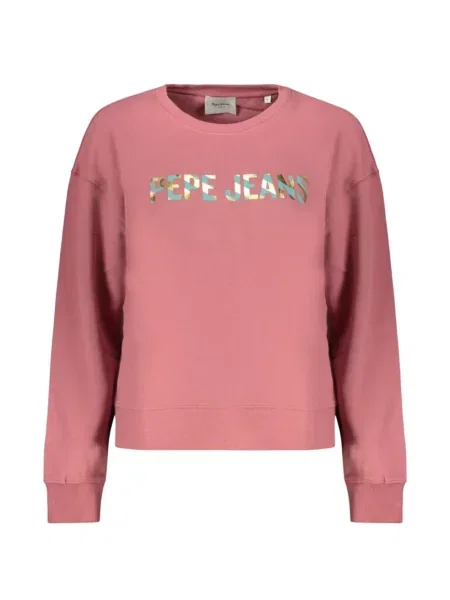 Hanorac Pepe Jeans cu imagine roz