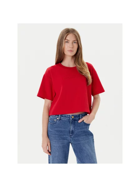 MICHAEL Michael Kors Majica Relaxed Fit rdeča