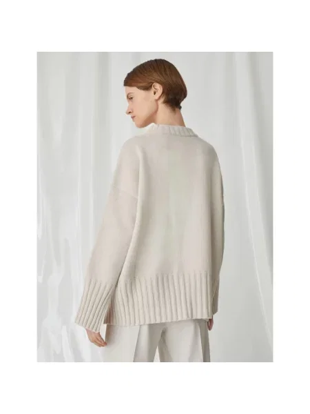 Sweter Marella biznesowy beżowy