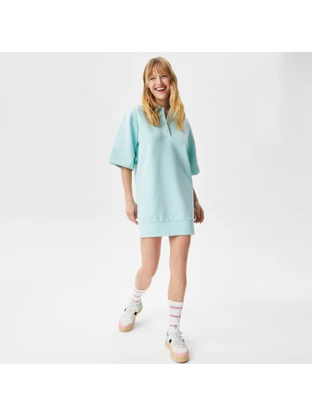 Lacoste Sukienki Lacoste zielona