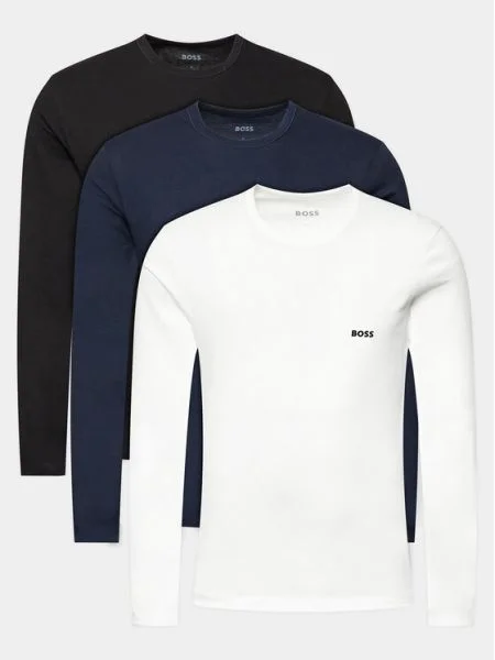Tricou mânecă lungă Boss clasic negru