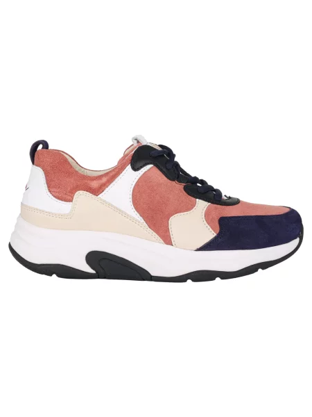 Sneakersy Gabor sznurowane skórzane trekkingowe