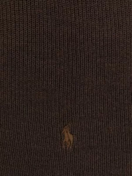 Șapcă Polo Ralph Lauren cu broderie de lână maro