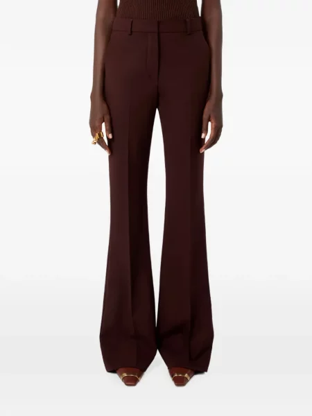 Pantaloni Sportmax evazate maro