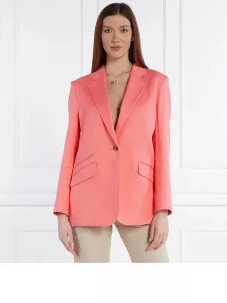 BOSS BLACK Len zakó Jopeta | Relaxed fit fekete